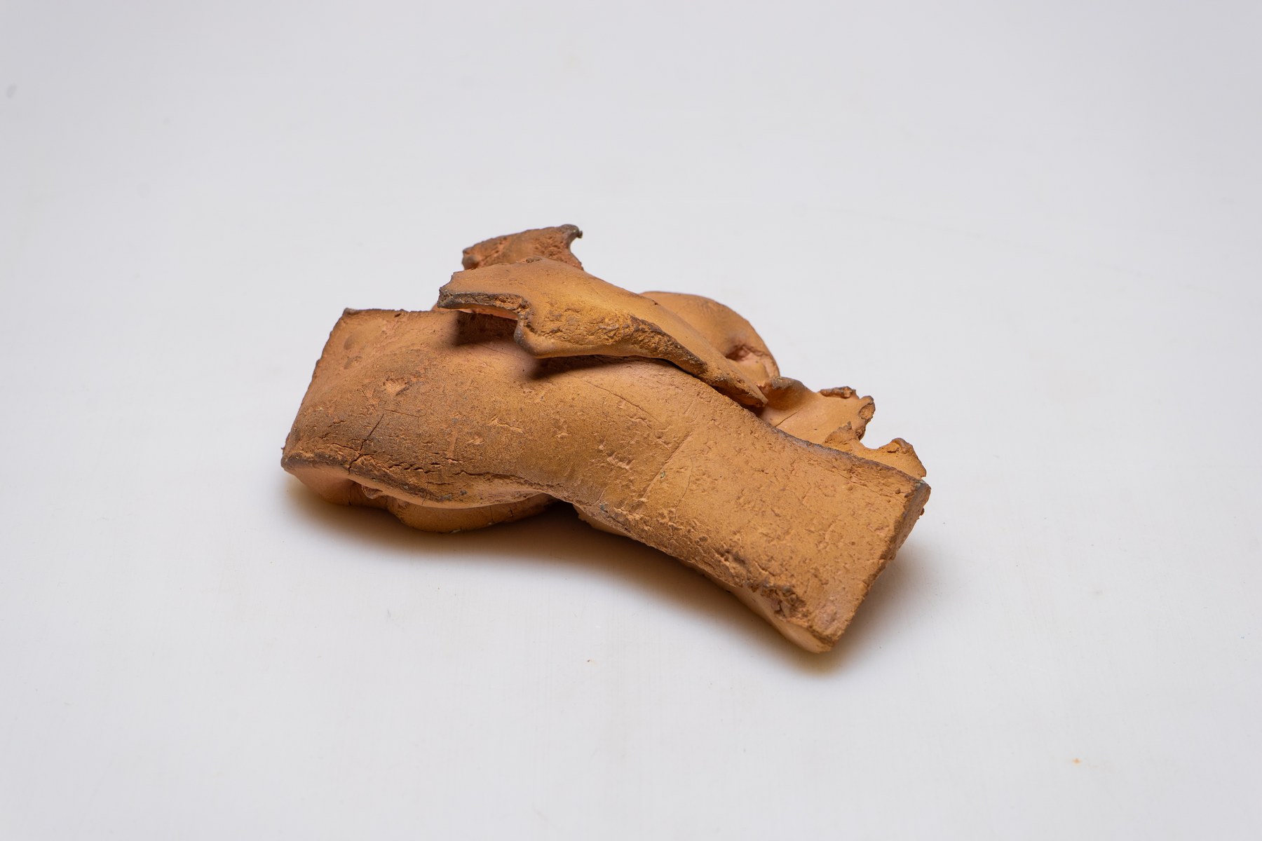 Process — fired clay fragments